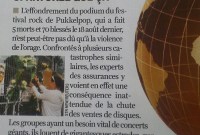 Les morts de Pukkelpop ? La faute aux pirates bien sûr