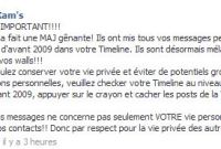 Facebook : des messages privés rendus publics par erreur ? Pas sûr...