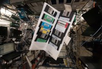 Quelles sont ces disquettes retrouvées à bord de l'ISS par un astronaute ?