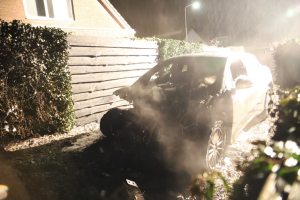 Aux Pays-Bas, une Jaguar I-Pace a pris feu