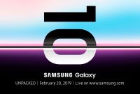 Le Samsung Galaxy S10 sera annoncé le 20 février