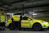 Pin-pon : le Tesla Model X peut devenir une ambulance