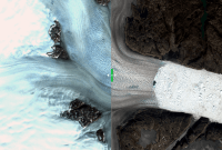 Ces images de la Nasa montrent comment le Groenland a fondu en presque 50...