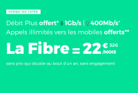 Le Deal du Jour : la fibre RED est à 22 euros par mois...