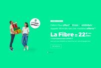 L'offre RED fibre 1 Gb/s à 22 euros est reconduite pour la semaine du...