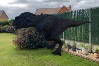 Avec une recherche Google, vous pouvez faire apparaître un T-Rex dans votre jardin