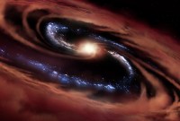 Cette galaxie survit à son trou noir vorace en formant de nouvelles étoiles