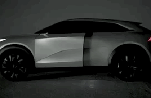 Du marbre et une branche de cerisier : le QX Inspiration de Infiniti donne...