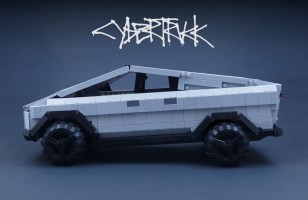Évidemment, le Cybertruck de Tesla a été imaginé en Lego