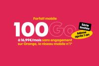 Pas de fibre chez vous ? L'offre Sosh 4G 100 Go à 16,99 €...