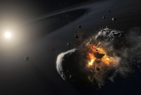 Lors de sa formation, la Lune aurait pu détruire l'atmosphère terrestre