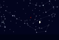 Une jolie conjonction entre la Lune et Mars était à admirer ce mercredi soir