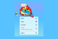 Sur Telegram, la suppression automatique de tous ses messages devient possible