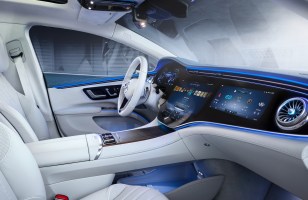 L'intérieur de la future berline électrique de Mercedes a tout d'un vaisseau spatial