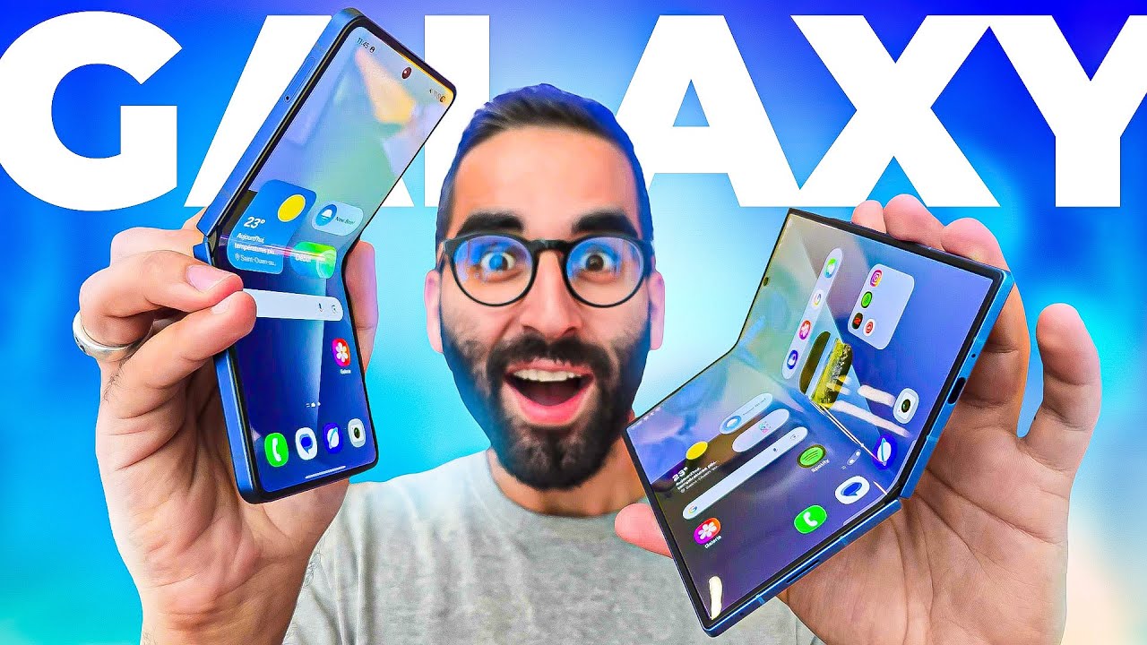 Prise en main des GALAXY Fold 7 & Flip 7 : SAMSUNG enfin au NIVEAU des CONCURRENTS ?