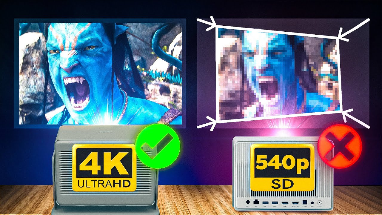 Pourquoi mon vidéoprojecteur 4K est-il flou ?