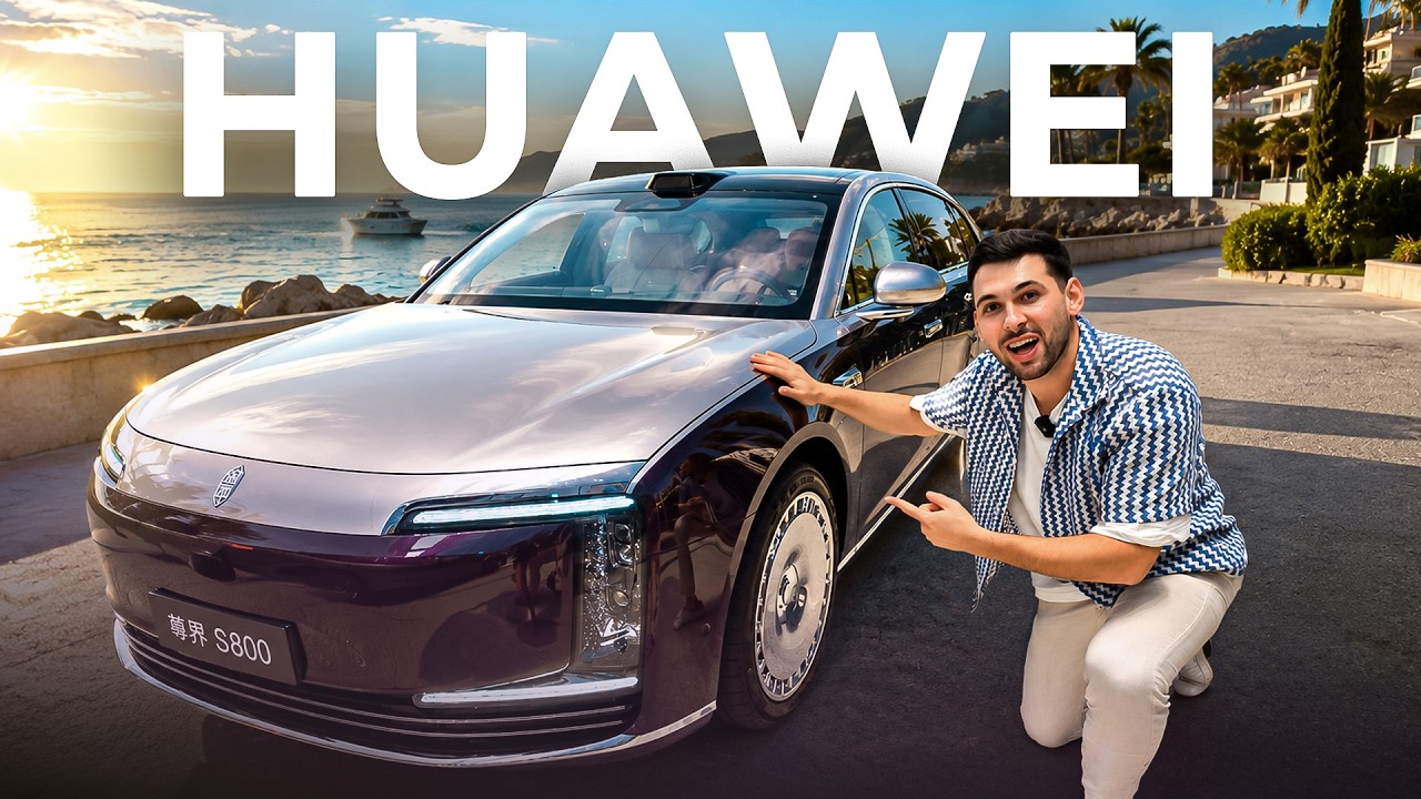 On est monté dans la ROLLS ROYCE de HUAWEI - Le LUXE et la TECH au MAXIMUM