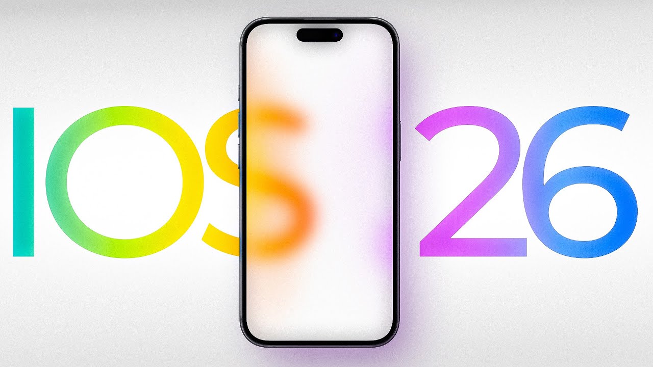 Nouveau LOOK chez Apple ! - Les plus grosses nouveautés d'iOS 26 (Design, IA...)