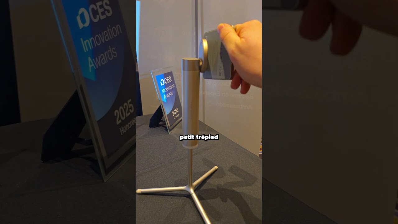 Pratique pour l'emmener partout ! #ces #tech