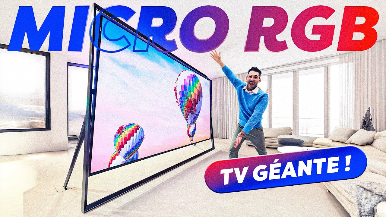 Samsung présente sa nouvelle TV ULTIME Micro RGB ! (+ Écrans gamer 1040 Hz, 3D, 6K...)