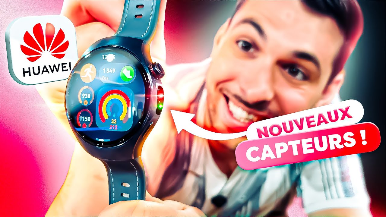 Cette montre CONNECTÉE Huawei promet de nous scanner en 3 minutes !
