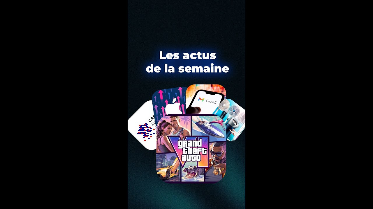 5 ACTUS TECH de la semaine ! #shorts