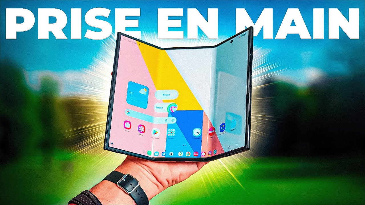Ce Samsung se transforme en tablette ! Galaxy Z Trifold