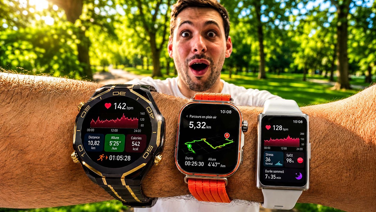 60 €, 300 €, 3 300 € : quelle MONTRE connectée faut-il acheter en 2026 ?