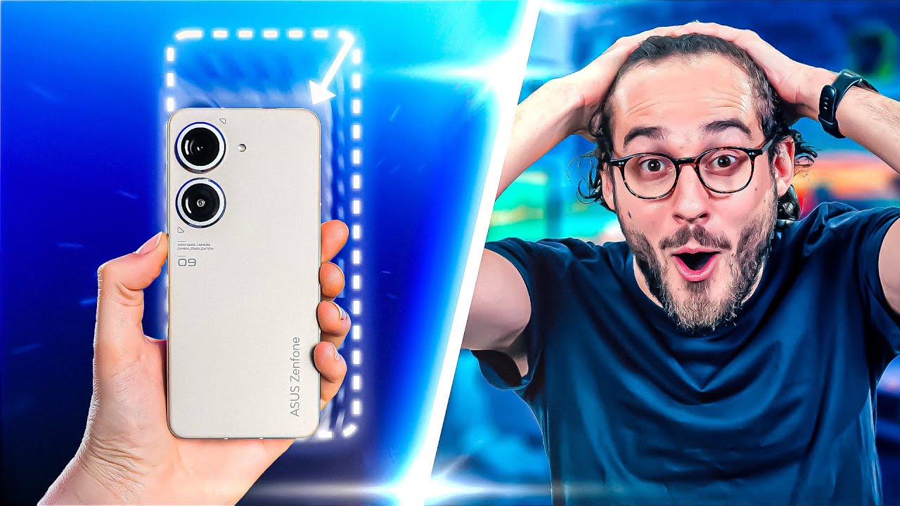 Test du MEILLEUR smartphone COMPACT de 2022 (avec une bonne BATTERIE) ! Asus Zenfone 9