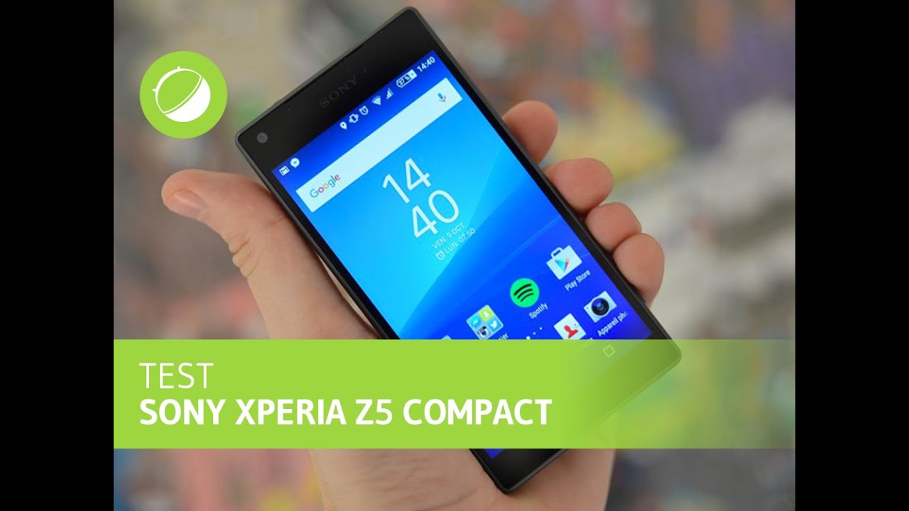 Test du Sony Xperia Z5 Compact