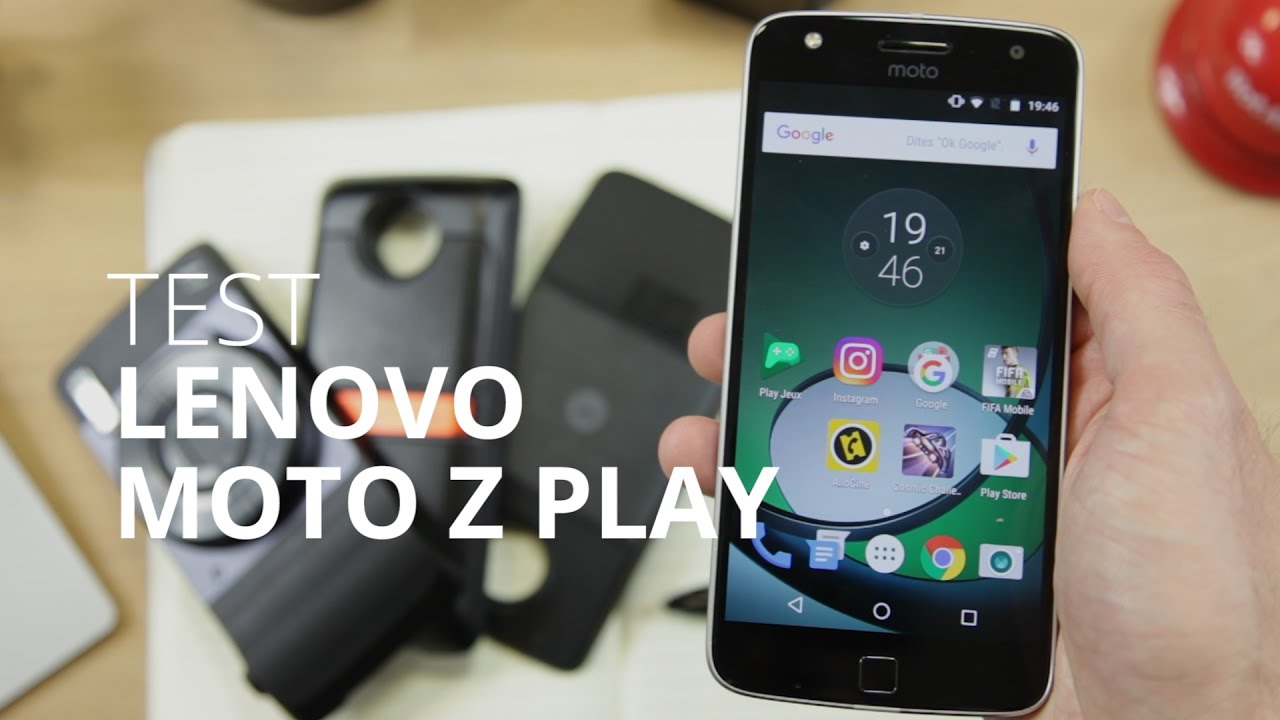 Test du Lenovo Moto Z Play : l'autonomie sans le design