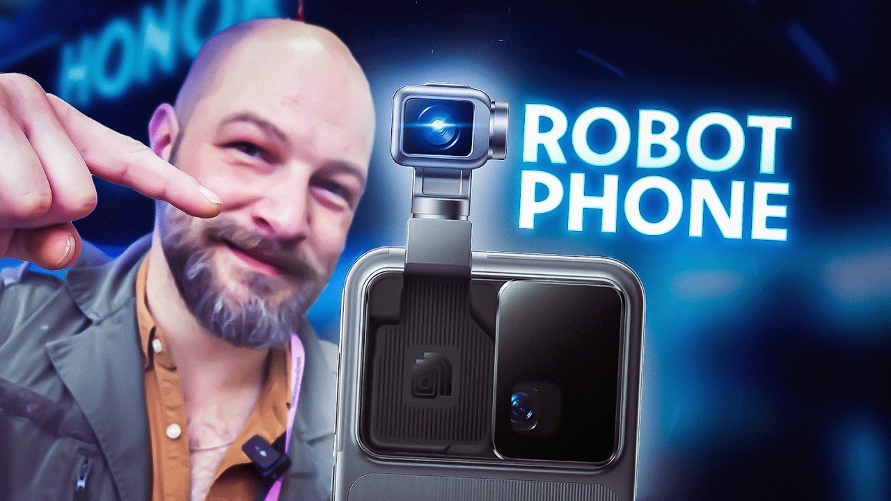 HONOR a mis un ROBOT dans un SMARTPHONE… et ça MARCHE !