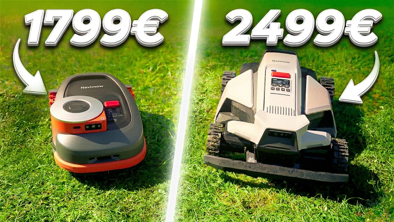 Robot tondeuse Navimow : lequel choisir pour 700€ d'écart ?
