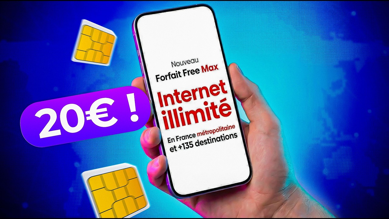 Free Max : ENFIN un forfait MOBILE ILLIMITÉ !