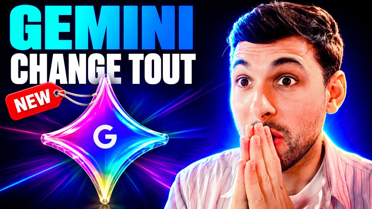 Ce que Google vient de faire avec Gemini va TOUT CHANGER