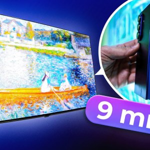 Une TV aussi fine qu'un SMARTPHONE ? LG OLED evo W6