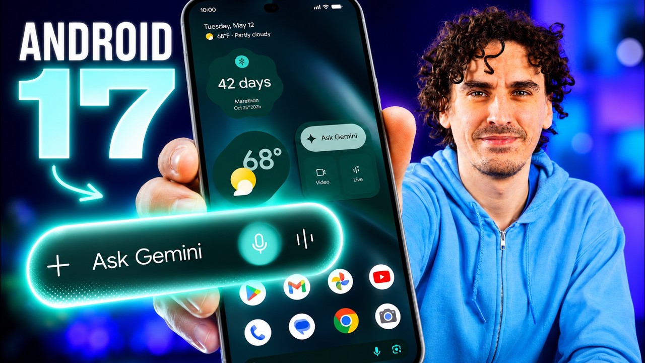 Android 17, Gemini Intelligence, Googlebook : tout ce que Google a annoncé