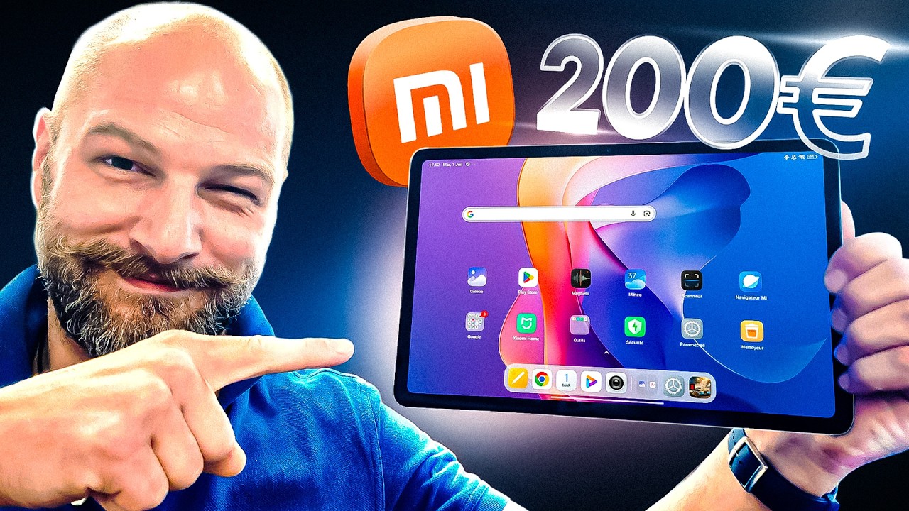 L'iPad de Xiaomi coûte 200€ ! Faut-il acheter la Redmi Pad 2 ? Test complet