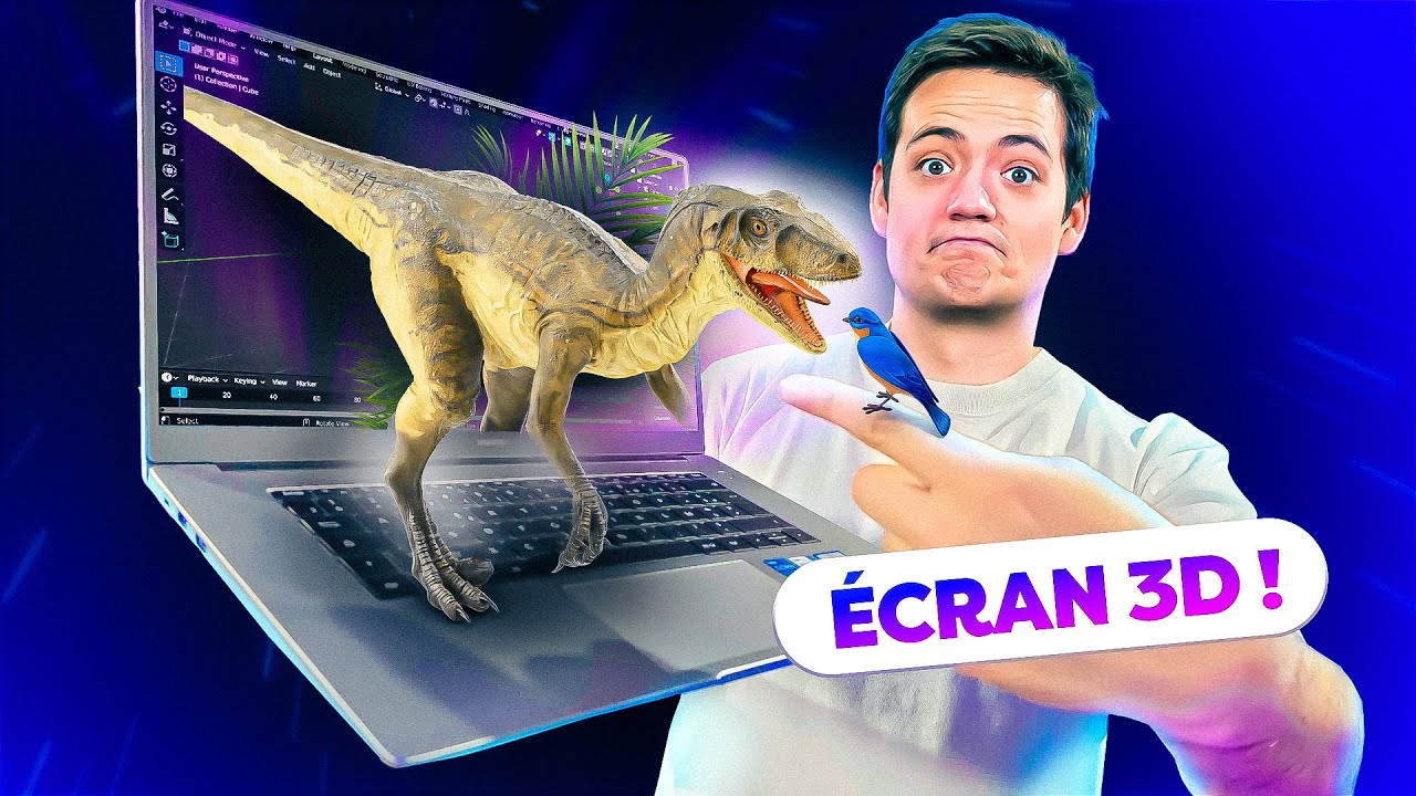 Prise en main des ECRANS 3D pour PC ACER ! (c'est génial)
