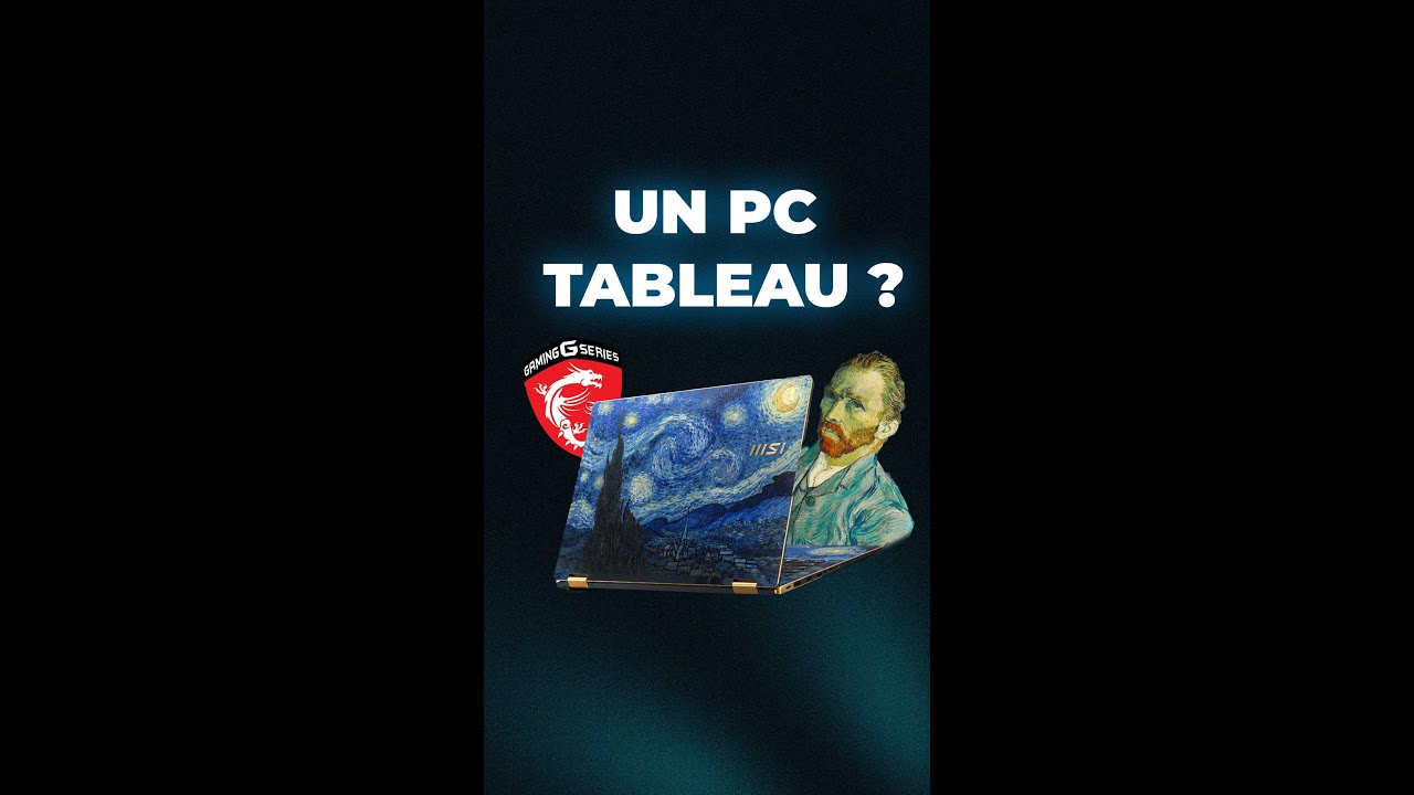 MSI a créé un PC Van Gogh incroyable ! #short