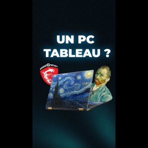 MSI a créé un PC Van Gogh incroyable ! #short