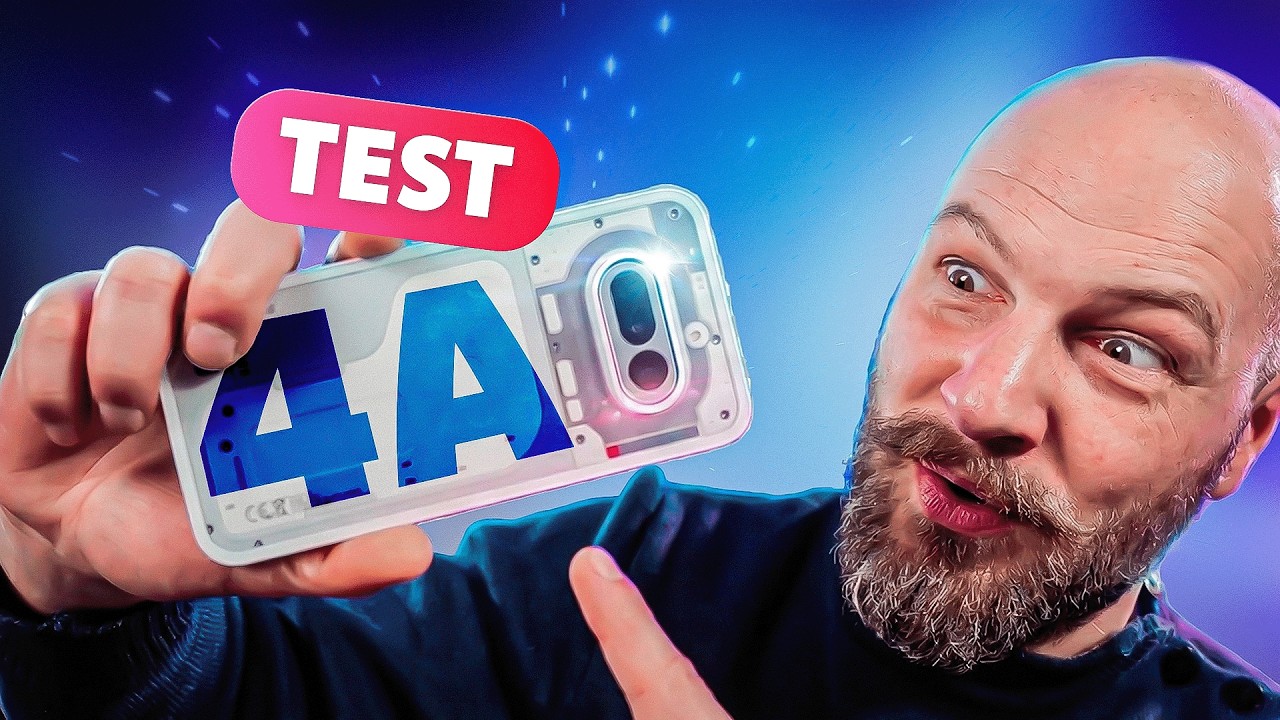 Test Nothing Phone 4a : le MEILLEUR smartphone 