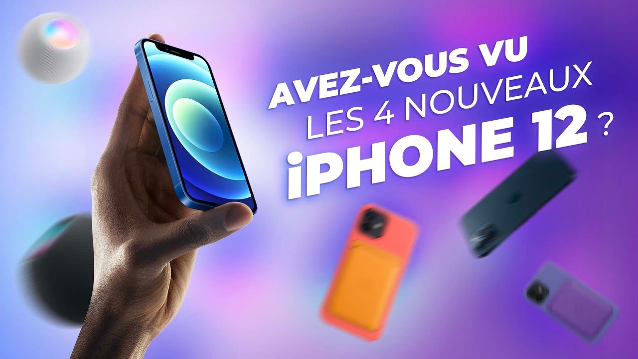 iPhone 12 Pro & Mini : Analyse des annonces d'Apple (Caméras, 5G, MagSafe, Design, HomePod...)