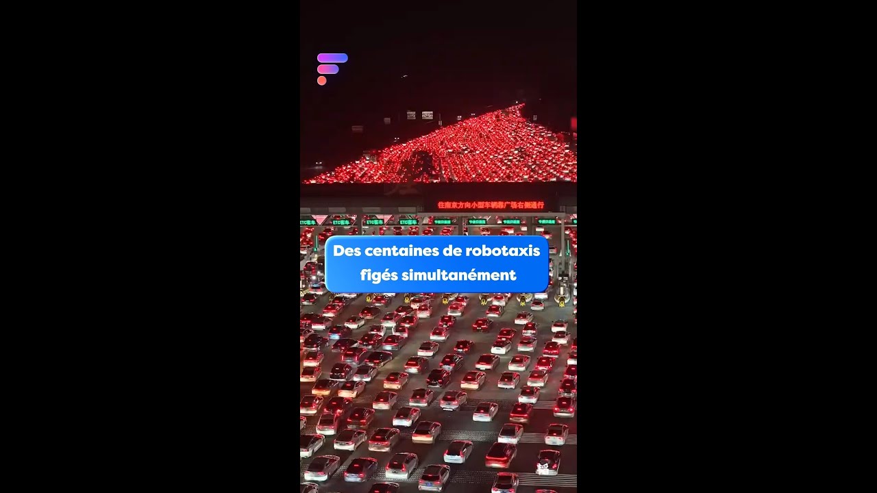 Des centaines de robotaxis figés simultanément