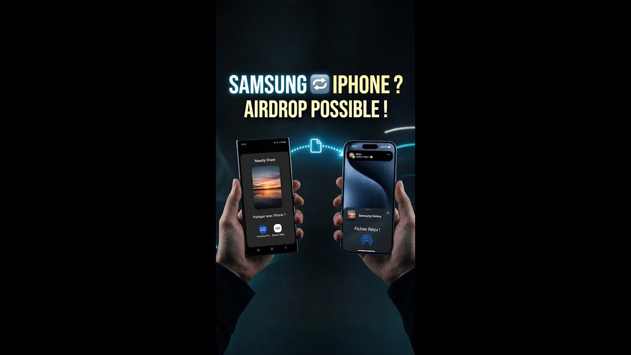 Samsung peut enfin faire des Airdrop avec Apple