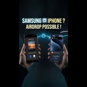 Samsung peut enfin faire des Airdrop avec Apple