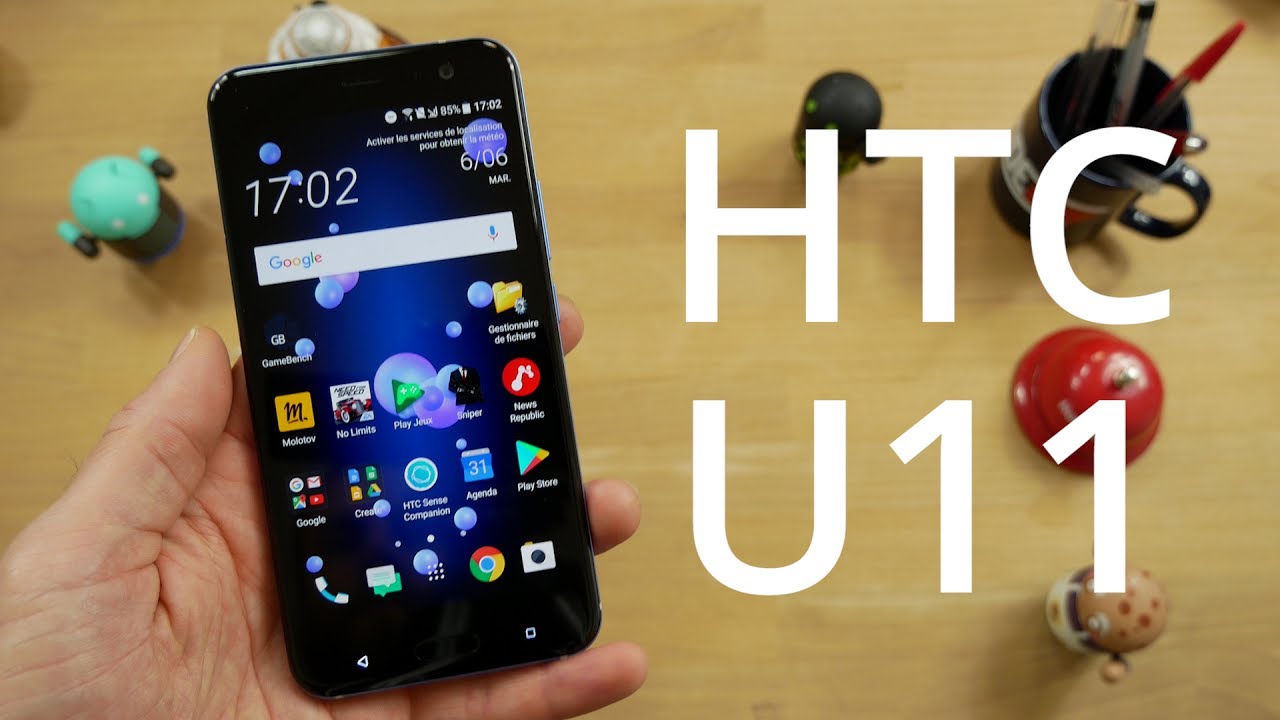 Test du HTC U11 : photos, performances et squeeze !