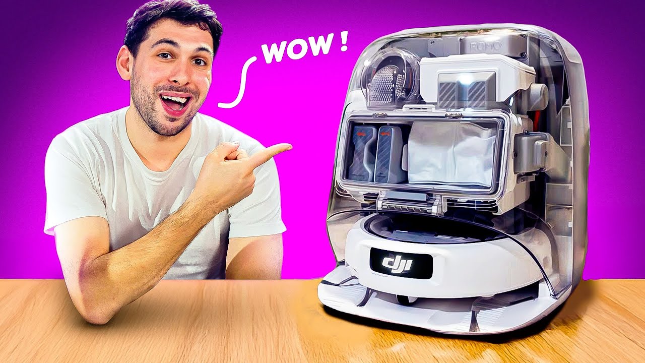 Comment DJI veut DÉTRUIRE le marché du robot ASPIRATEUR !