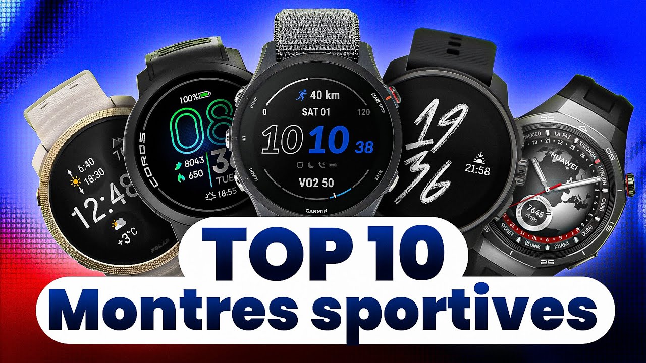 RUNNING, TRAIL, FITNESS : les meilleures MONTRES SPORTIVES à acheter en 2025 !
