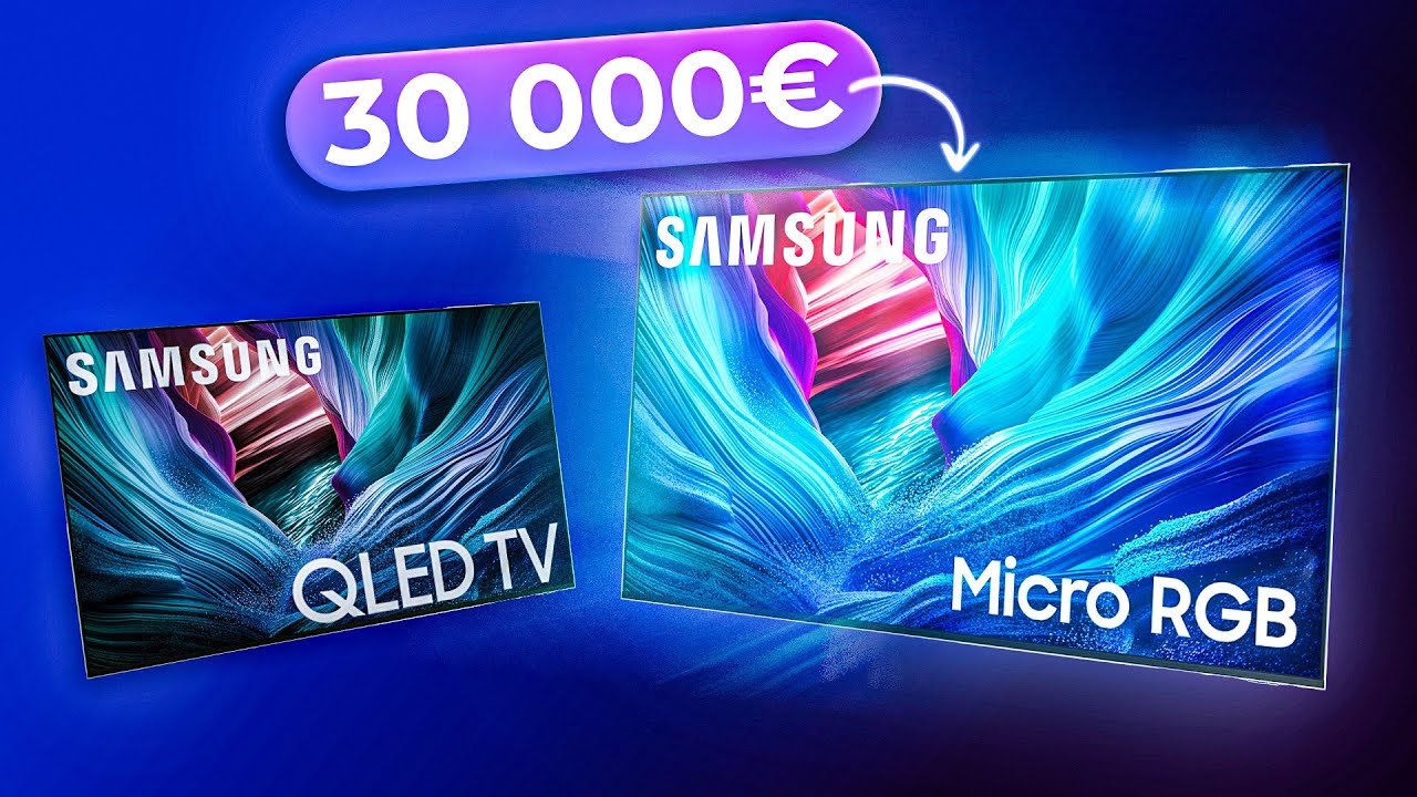 Adieu OLED ? Samsung dévoile une télé 